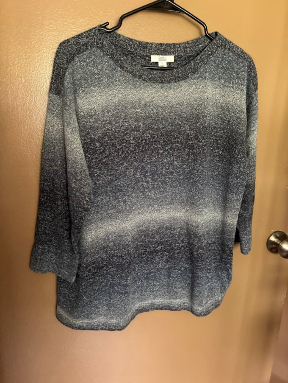 Large Croft & Barrow 3/4 Sleeve